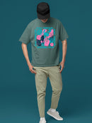Stay Tropical Graphic Shirt T-shirt Color Men's