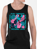 Stay Tropical Graphic Shirt Tank Top Men's