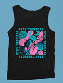 Stay Tropical Graphic Shirt Tank Top Men's