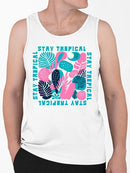 Stay Tropical Graphic Shirt Tank Top Men's