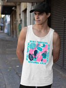Stay Tropical Graphic Shirt Tank Top Men's