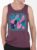 Stay Tropical Graphic Shirt Tank Top Men's