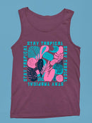 Stay Tropical Graphic Shirt Tank Top Men's
