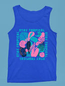 Stay Tropical Graphic Shirt Tank Top Men's