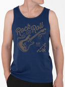 Rock And Roll Guitar Graphic Tee Tank Top Men's