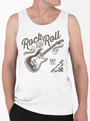 Rock And Roll Guitar Graphic Tee Tank Top Men's