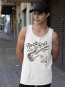 Rock And Roll Guitar Graphic Tee Tank Top Men's