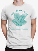 Sun Sand Surf Miami Beach Tee T-shirt Men's