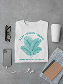 Sun Sand Surf Miami Beach Tee T-shirt Men's