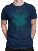 Sun Sand Surf Miami Beach Tee T-shirt Color Men's