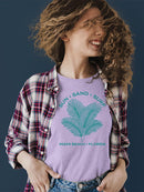 Sun Sand Surf Miami Beach Tee T-shirt Color Women's