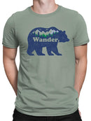 Wander Bear Graphic Shirt T-shirt Color Men's