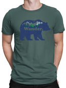 Wander Bear Graphic Shirt T-shirt Color Men's