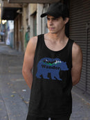 Wander Bear Graphic Shirt Tank Top Men's