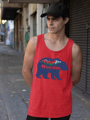 Wander Bear Graphic Shirt Tank Top Men's