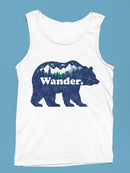Wander Bear Graphic Shirt Tank Top Men's