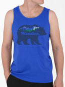 Wander Bear Graphic Shirt Tank Top Men's