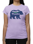 Wander Bear Graphic Shirt T-shirt Color Women's