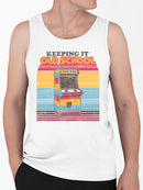 Vintage Arcade Graphic Shirt Tank Top Men's