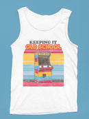 Vintage Arcade Graphic Shirt Tank Top Men's