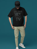Unplug From Tv Graphic Shirt T-shirt Men's