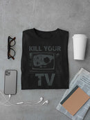 Unplug From Tv Graphic Shirt T-shirt Men's