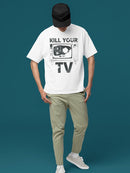Unplug From Tv Graphic Shirt T-shirt Men's