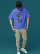 Unplug From Tv Graphic Shirt T-shirt Color Men's