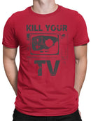 Unplug From Tv Graphic Shirt T-shirt Color Men's