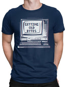 Old Bytes Computer Graphic Tee T-shirt Color Men's
