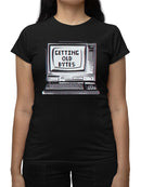 Old Bytes Computer Graphic Tee T-shirt Women's
