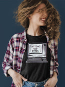 Old Bytes Computer Graphic Tee T-shirt Women's