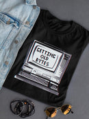 Old Bytes Computer Graphic Tee T-shirt Women's