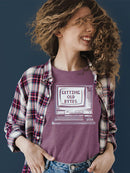 Old Bytes Computer Graphic Tee T-shirt Color Women's