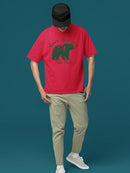 Don't Mess With Papa Bear Tee T-shirt Color Men's