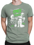 Space Pizza Invasion Graphic Tee T-shirt Color Men's