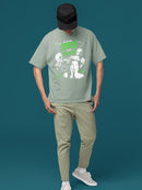 Space Pizza Invasion Graphic Tee T-shirt Color Men's