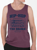 Vintage Boombox Graphic Shirt Tank Top Men's