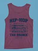 Vintage Boombox Graphic Shirt Tank Top Men's