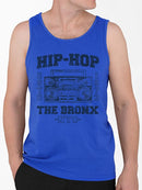 Vintage Boombox Graphic Shirt Tank Top Men's