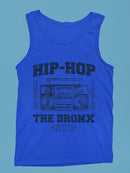 Vintage Boombox Graphic Shirt Tank Top Men's