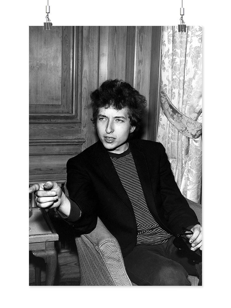 Singer Bob Dylan Photograph Wall Art -Image by Shutterstock