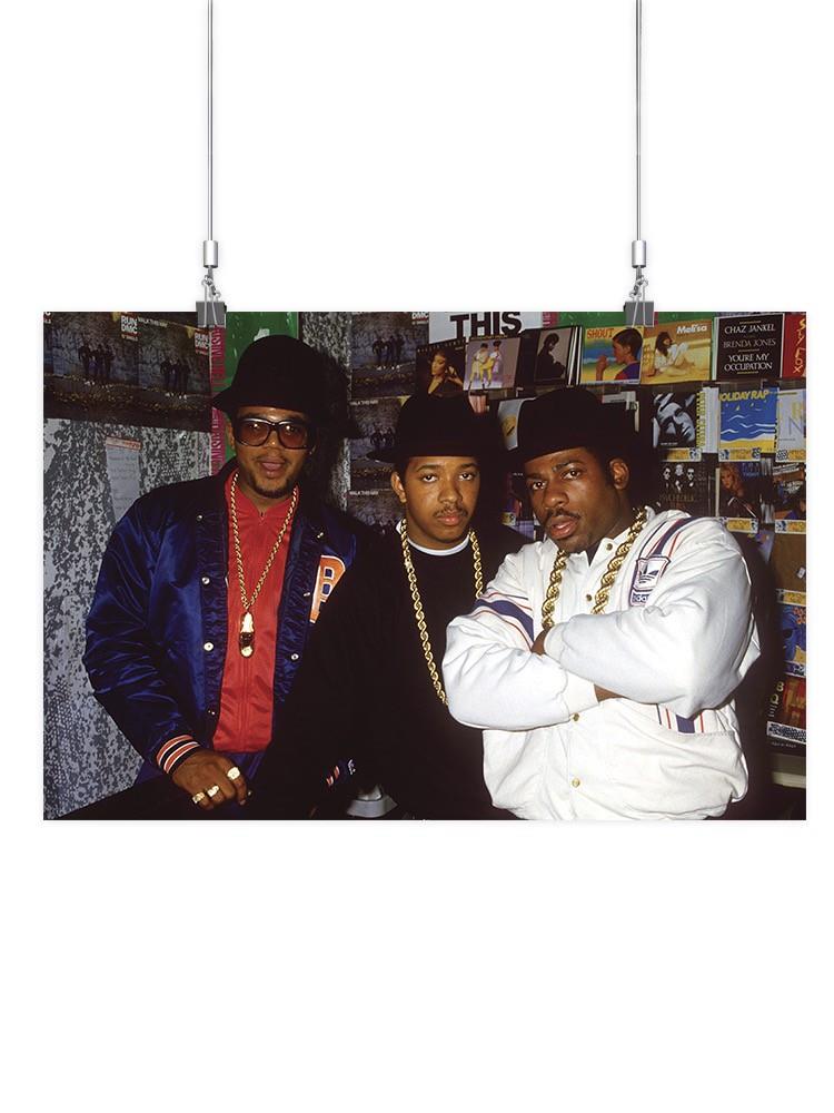 Run Dmc Retro 80s Rap Wall Art -Image by Shutterstock