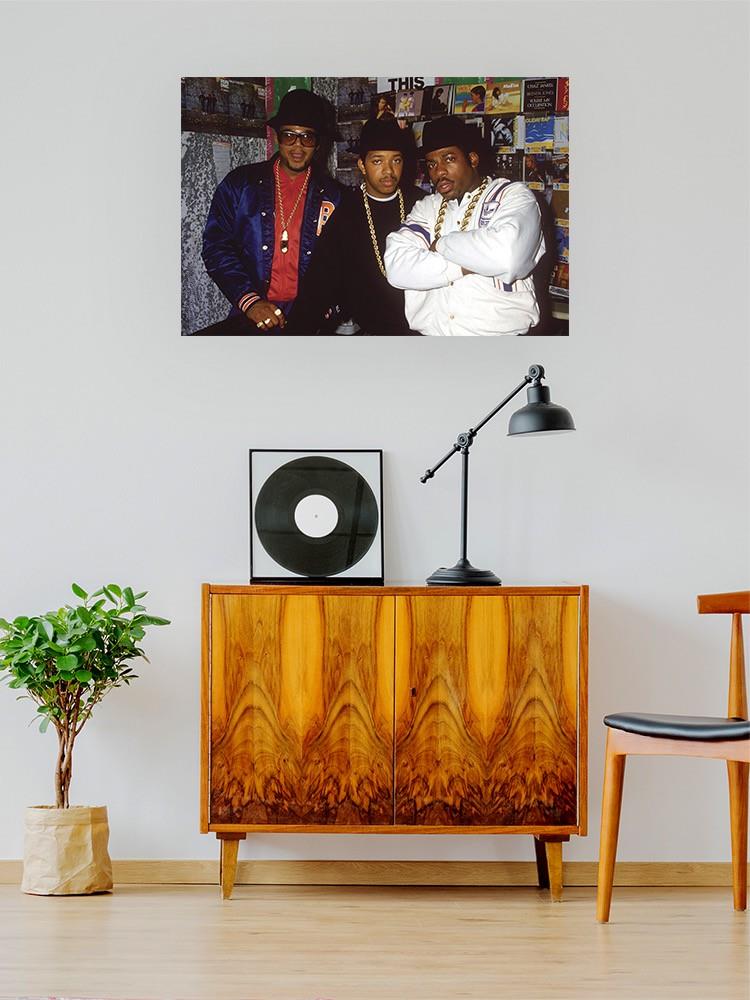 Run Dmc Retro 80s Rap Wall Art -Image by Shutterstock