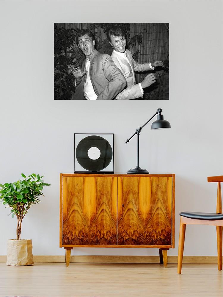 Paul Mccartney And David Bowie Wall Art -Image by Shutterstock