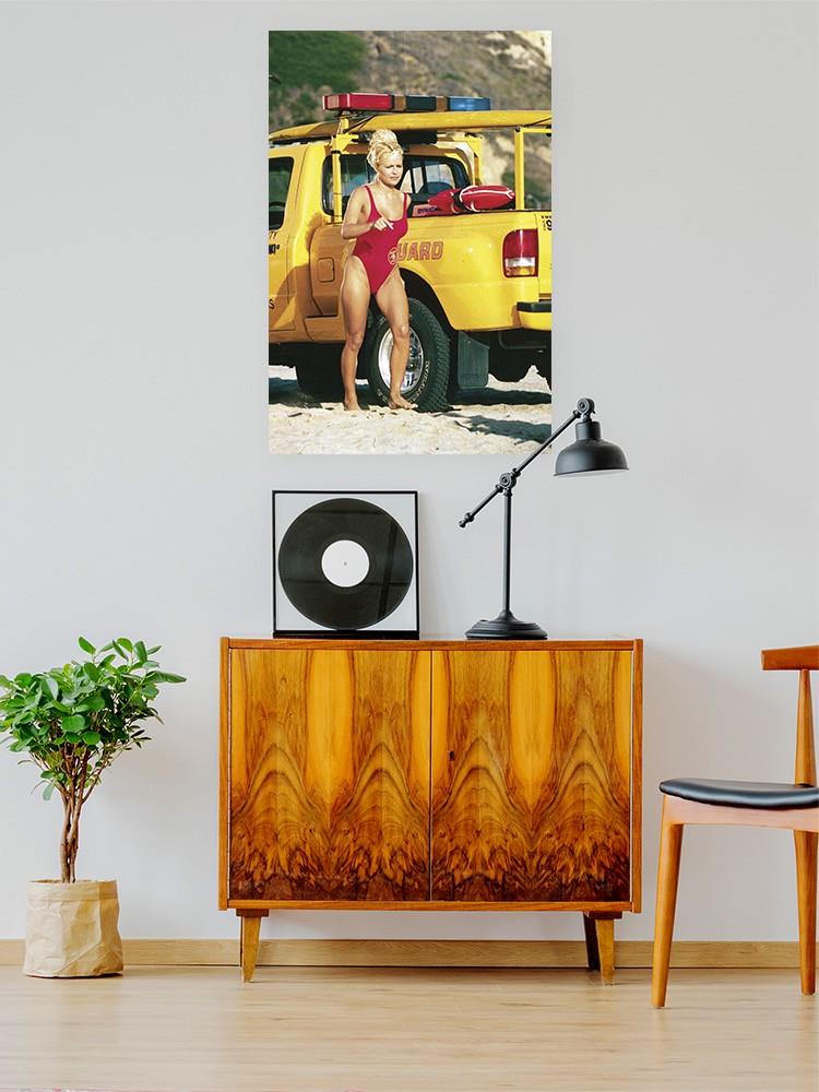 Pamela Anderson In Baywatch Wall Art -Image by Shutterstock