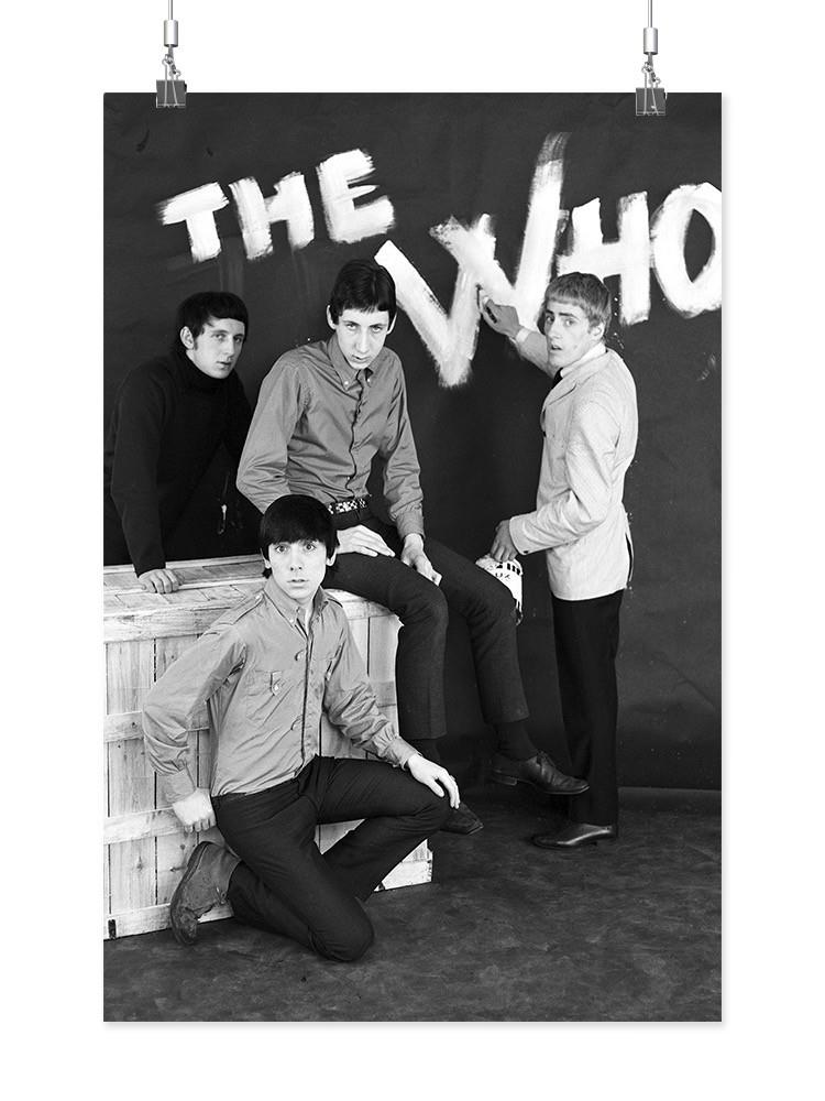 The Who Pop Rock Band Wall Art -Image by Shutterstock