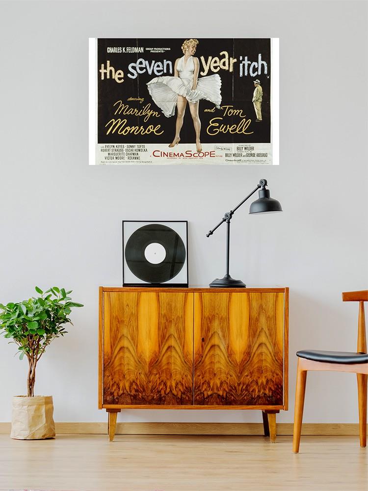 Marilyn Monroe Seven Year Itch Wall Art -Image by Shutterstock