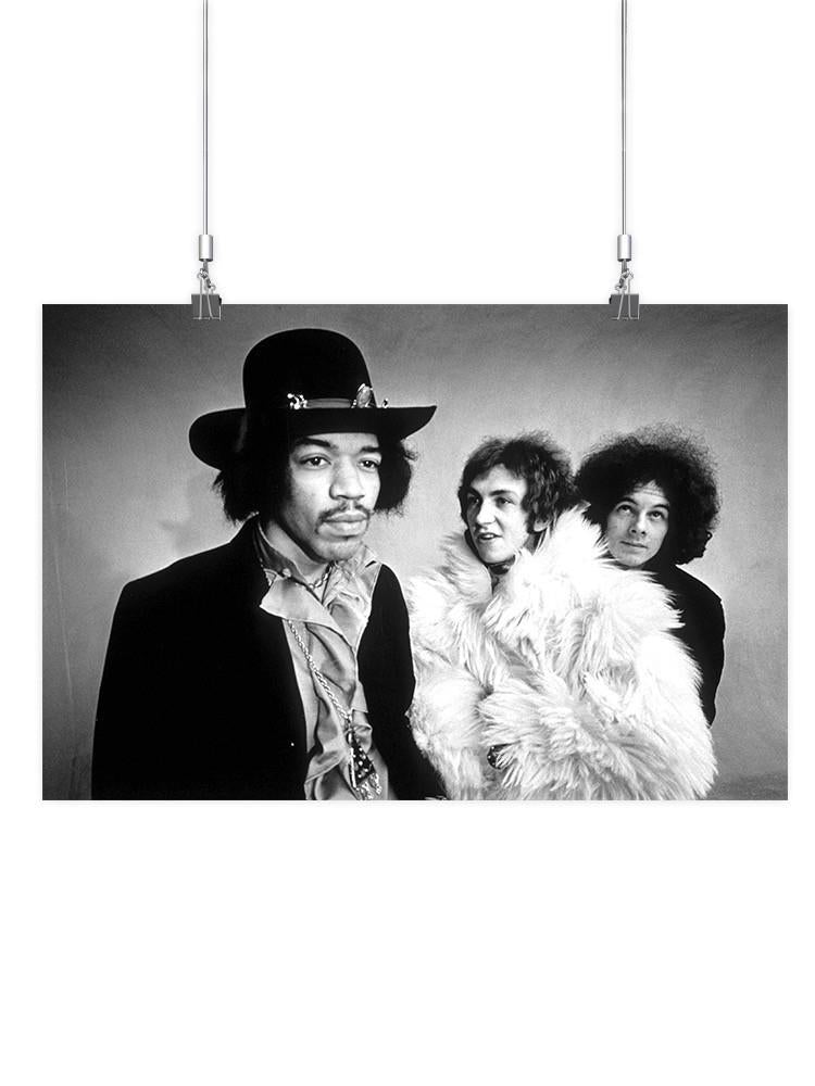 Jimi Hendrix Noel Redding Mitch Wall Art -Image by Shutterstock