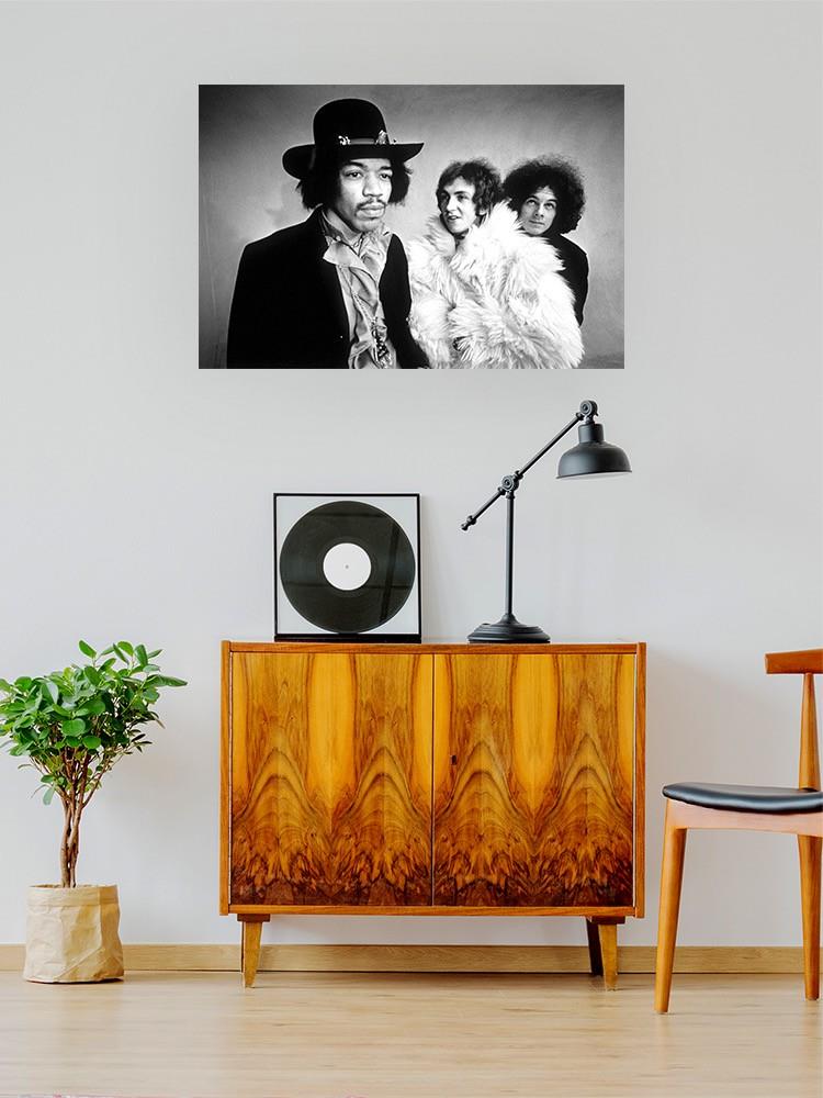 Jimi Hendrix Noel Redding Mitch Wall Art -Image by Shutterstock